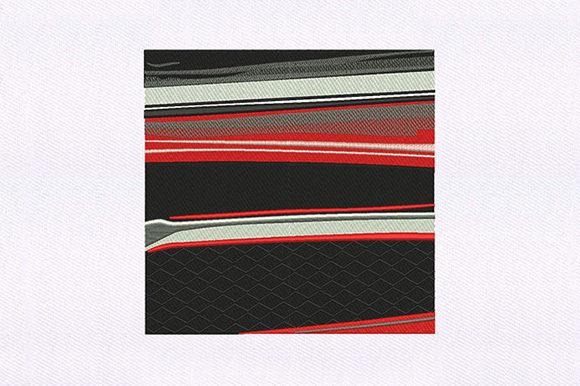 Abstract Quilting Design: A Versatile Embroidery Choice