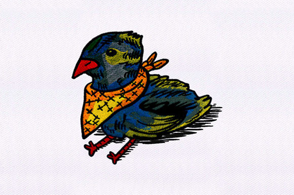 Charming Camouflaged Chick for Handmade Gifts