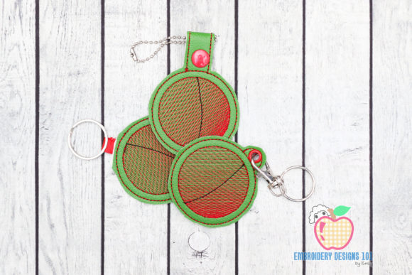 Cricket Balls ITH Key Fob: A Versatile Holiday Design
