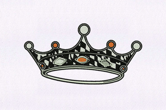 Elegant Monotone Crown for Personalized Gifts