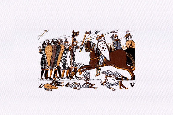 Embroidering History: Battle of Hastings
