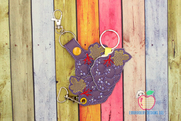 Grapes ITH Key Fob Pattern: A Versatile Design