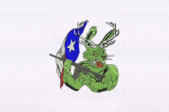 Mad Rabbit: A Charming Addition for Holiday Embroidery